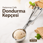 Paslanmaz Çelik Dondurma Kepçesi